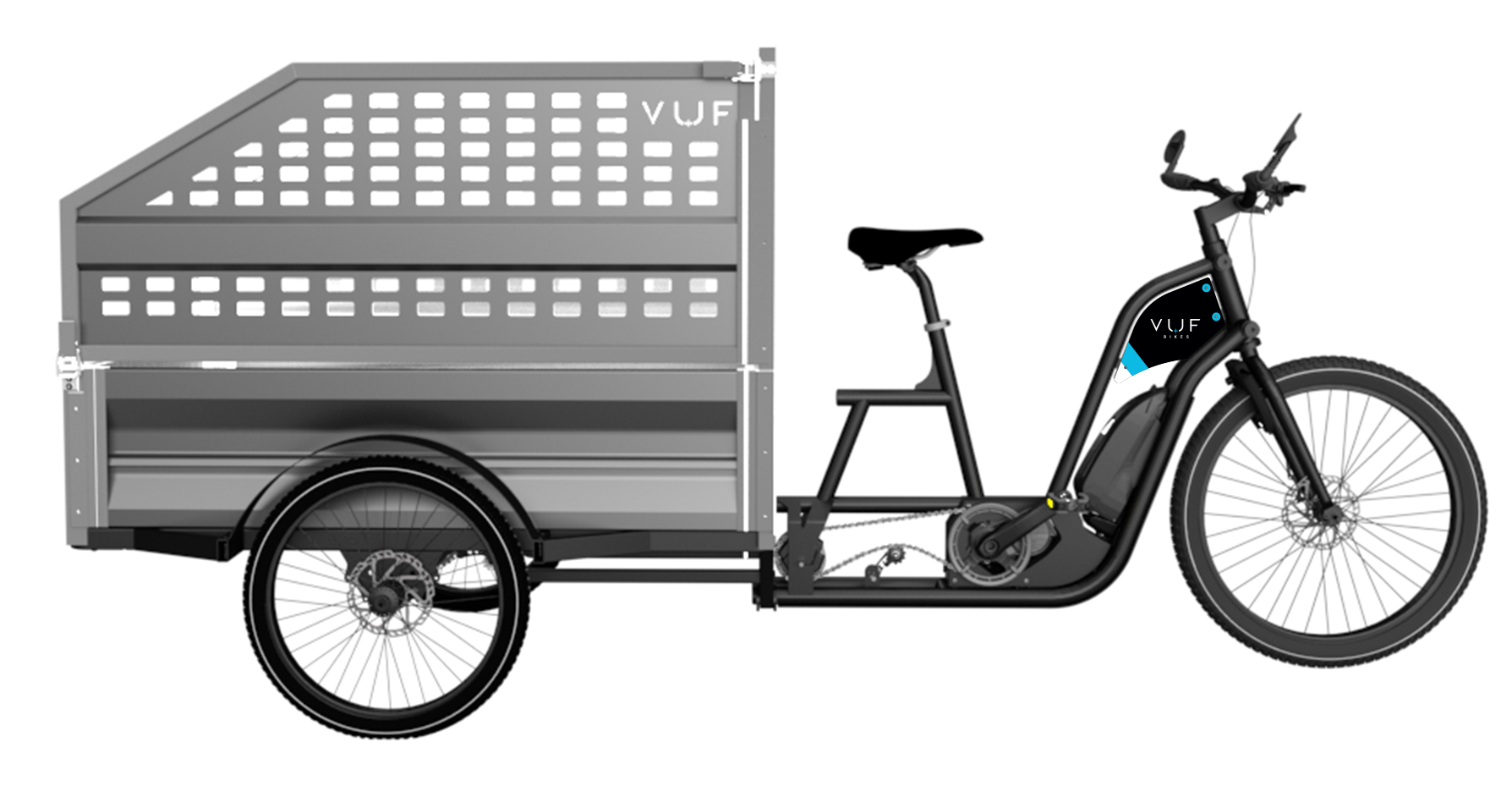 hollandrad schwarz 468 Wh Aluminium Hollandrad Transportrad Pedelec Altec Sakura Schwarz –  fahrrad-Ass.de main image 1